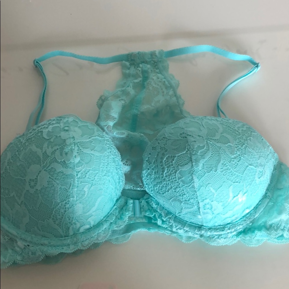 Pink Lace Bra
